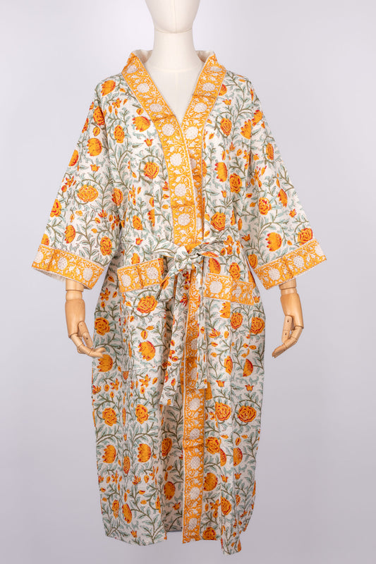 Radiant Bloom Women's Robe