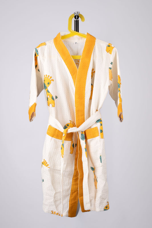 Golden Savannah Kids Robe
