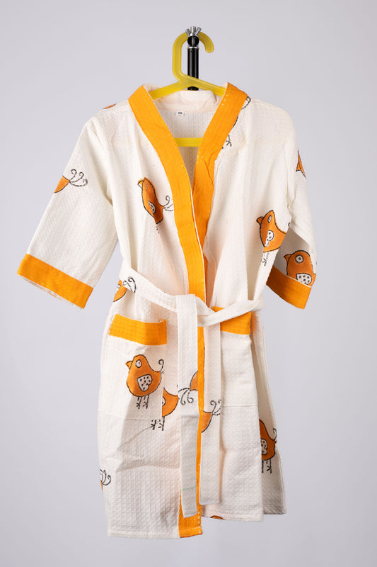 Golden Bird Kids Robe