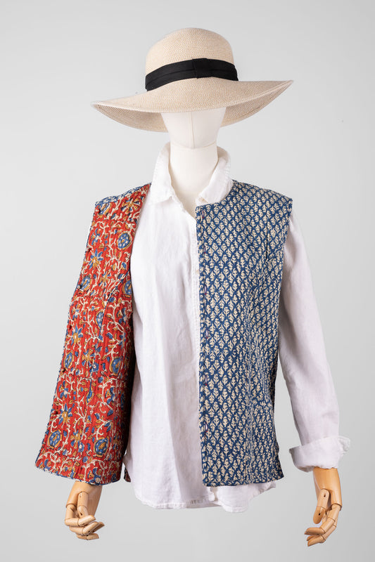 Saffron Reversible Quilted Jacket