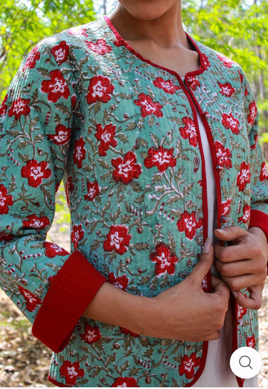 Poppy Reversible Quilted Jacket