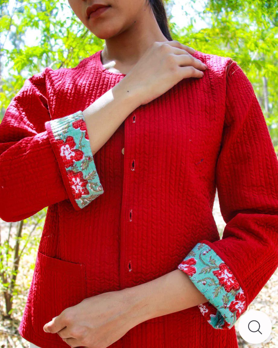 Poppy Reversible Quilted Jacket